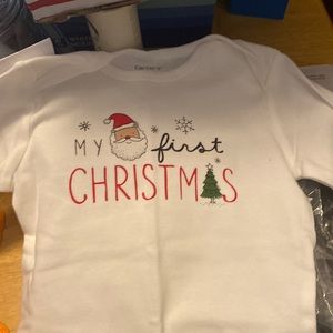 Baby girls First Christmas outfit